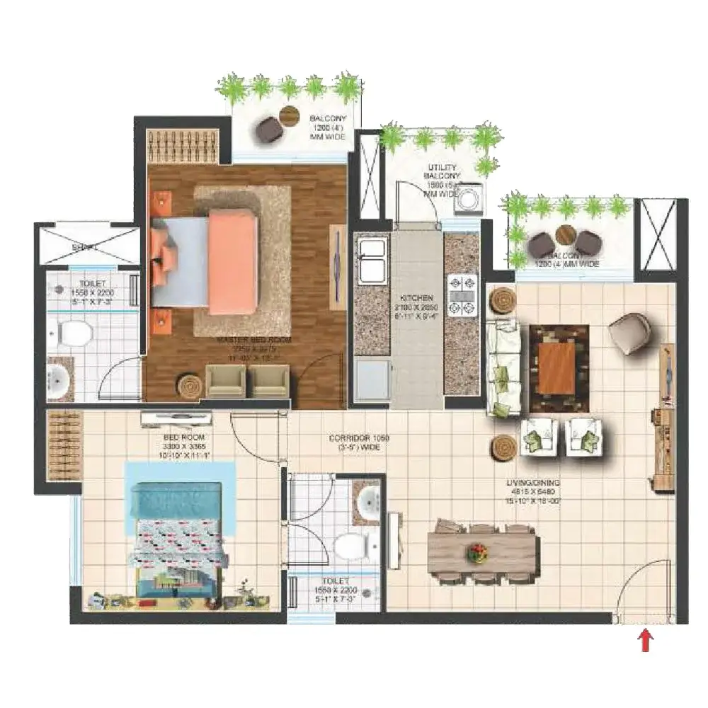 3 BHK